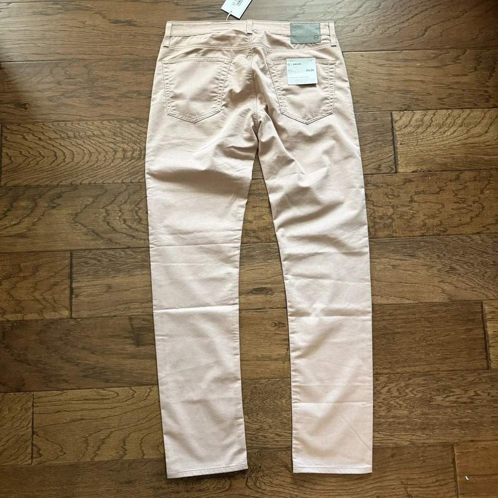 NWT AG Jeans Tellis Modern Slim 34x34 Airluxe Performance Rose Dust 1783CMP